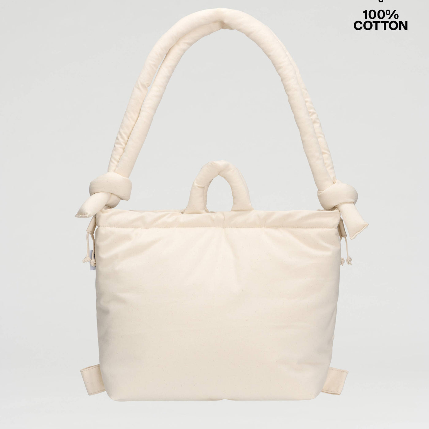 Ona Soft Bag: Cotton ecru