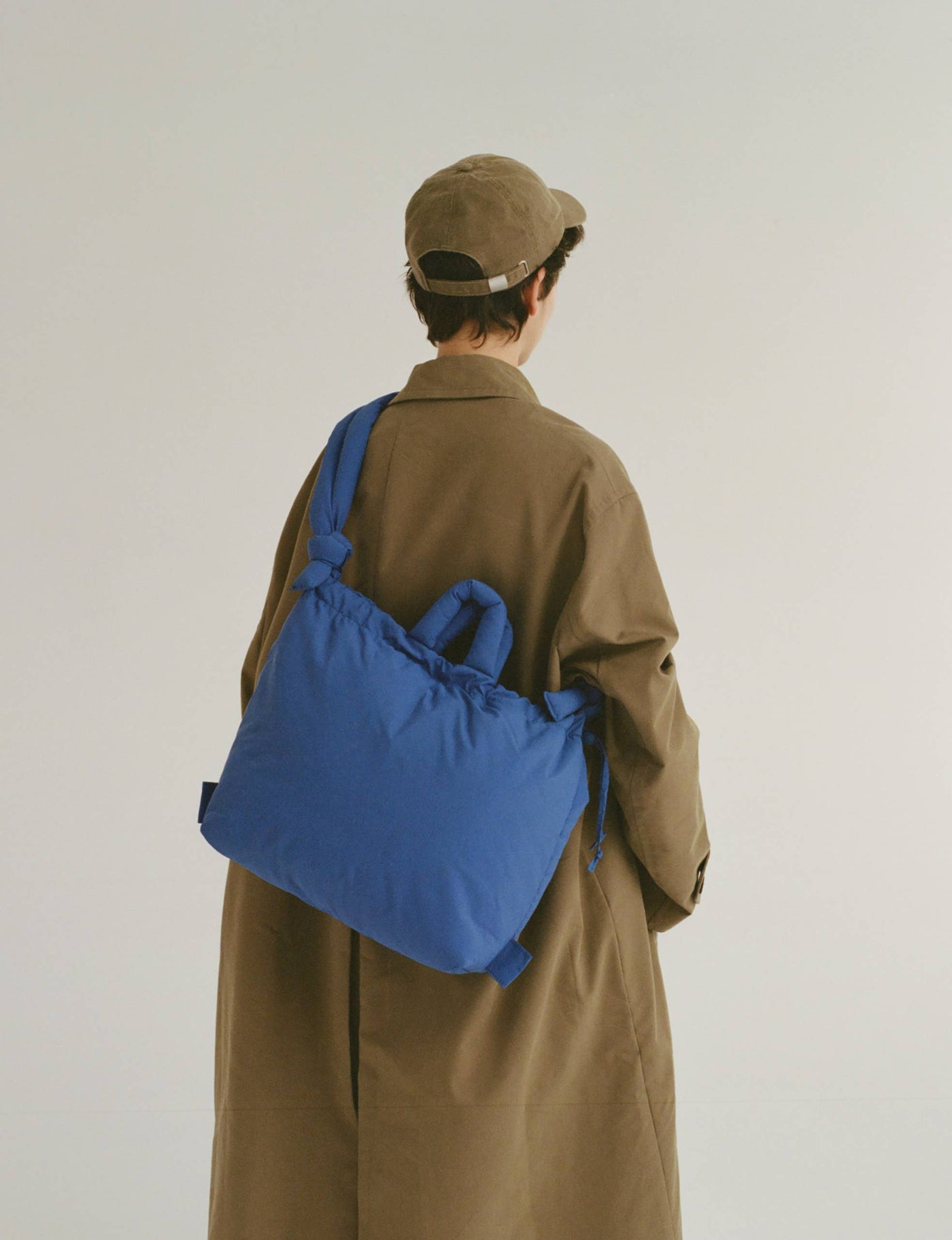 Ona Soft Bag: Cotton cobalt blue