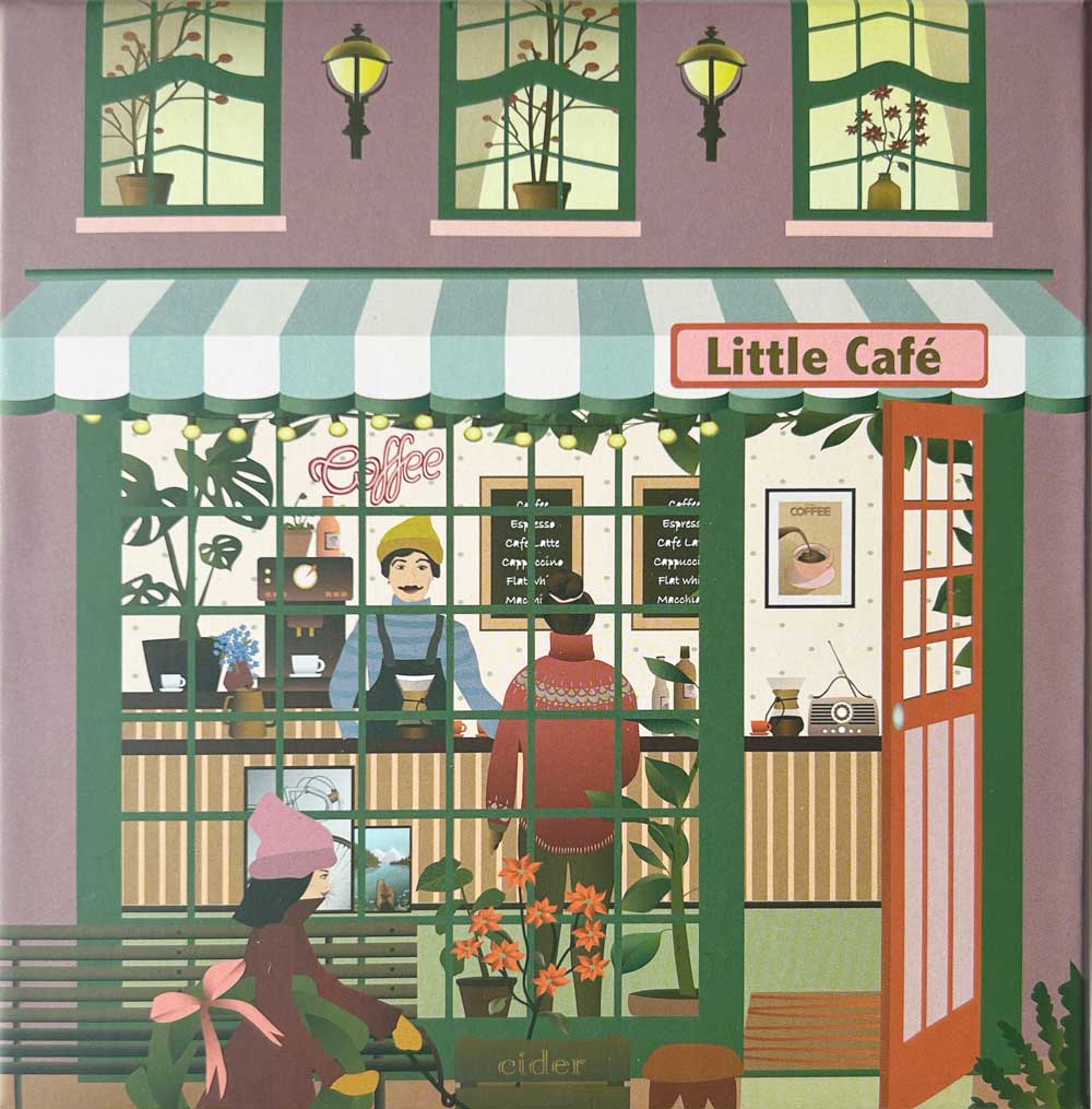 LITTLE CAFE - Puslespill med 150 brikker