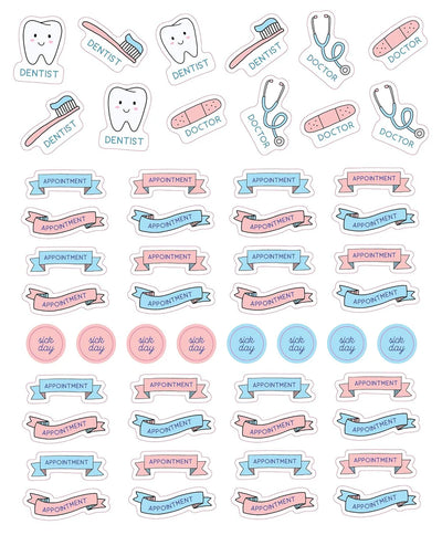 So. Many. Planner Stickers. - Klistremerkebok