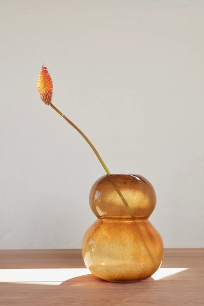 Lasi Vase - Large - Amber