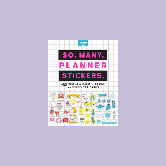 So. Many. Planner Stickers. - Klistremerkebok