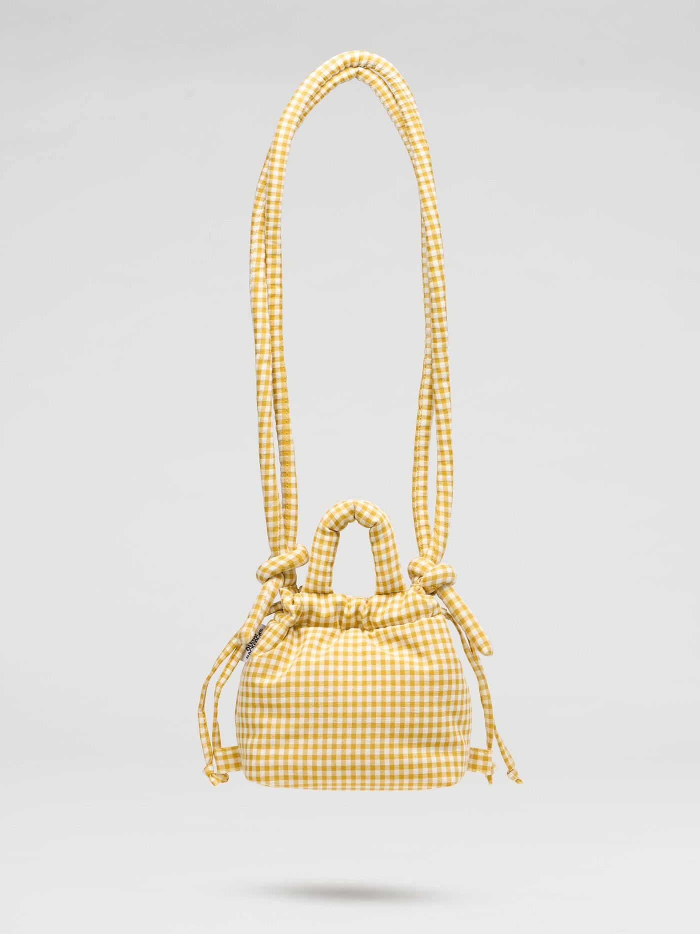 Micro Ona Soft Bag: Vichy yellow