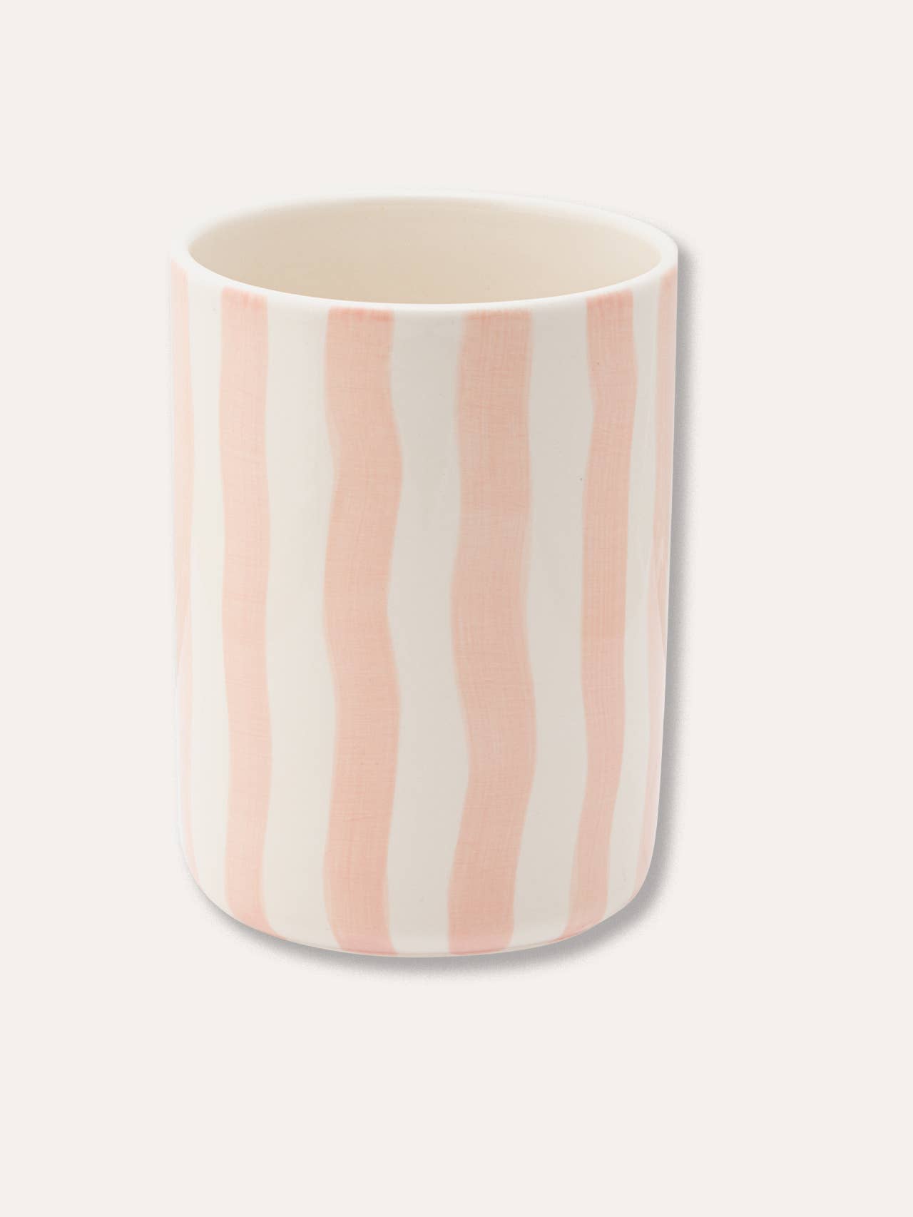 Stripes vase - incanto rose