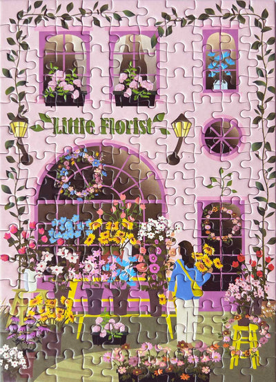 LITTLE FLORIST - Puslespill med 150 brikker