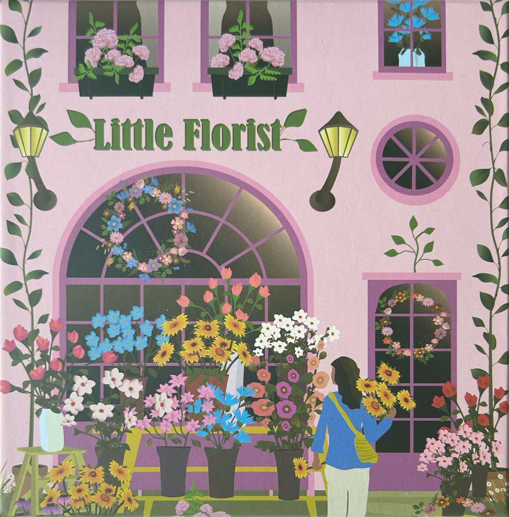 LITTLE FLORIST - Puslespill med 150 brikker